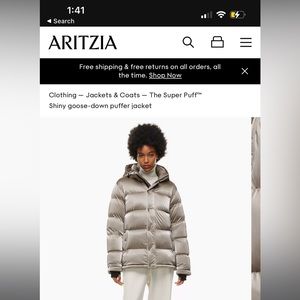 Gorgeous, cozy, comfy puffer from Aritzia!